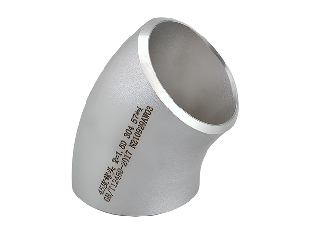 butt weld 45 degree long radius elbow